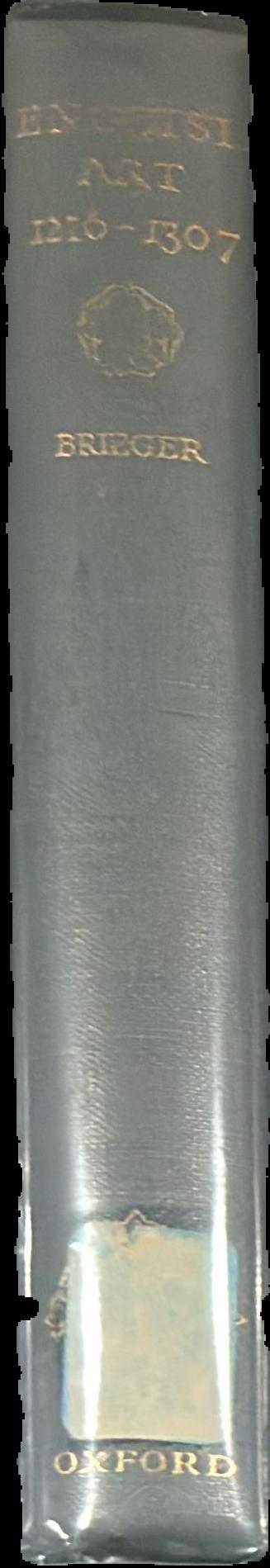 English art 1216-1307 live spine