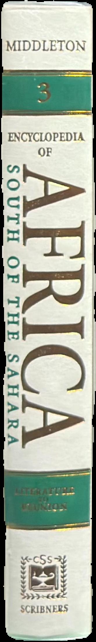 Encyclopedia of Africa south of the Sahara : volume 2 live spine
