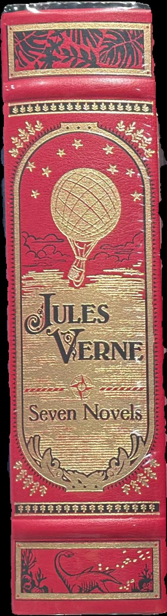 Jules Verne : Seven novels / Jules Verne live spine