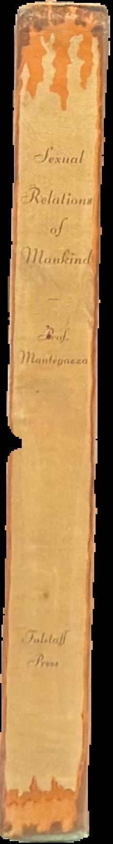 Anthropological studies of sexual relations of mankind live spine