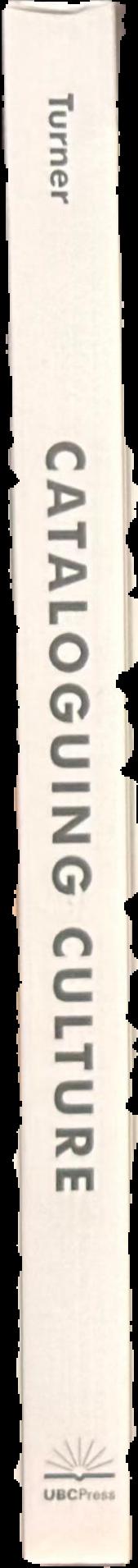 Cataloguing culture : legacies of colonialism in museum documentation live spine