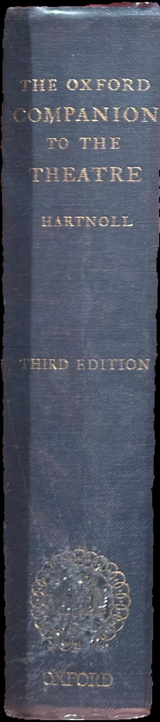 The Oxford companion to the theatre live spine