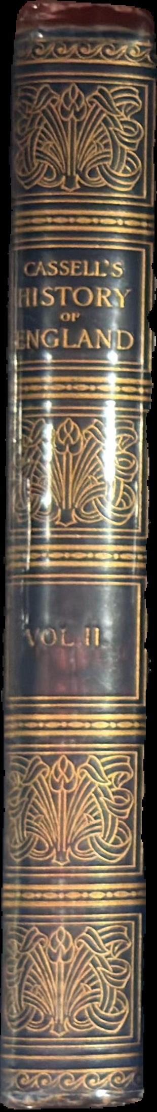 Cassell's history of England : vol. VII, from the illness of the Prince of Wales to the British occupation of Egypt live spine