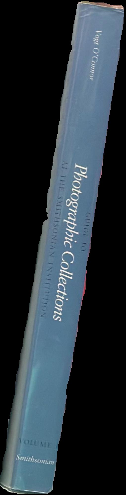 Guide to photographic collections at the Smithsonian Institution, volume I live spine