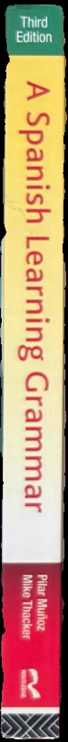 A Spanish learning grammar live spine