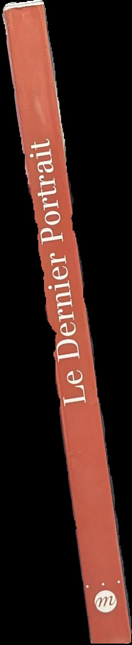 Le dernier portrait live spine