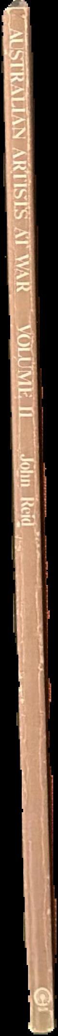 Australian artists at war : volume I [1885-1925] : complied from the Australian War Memorial collection live spine