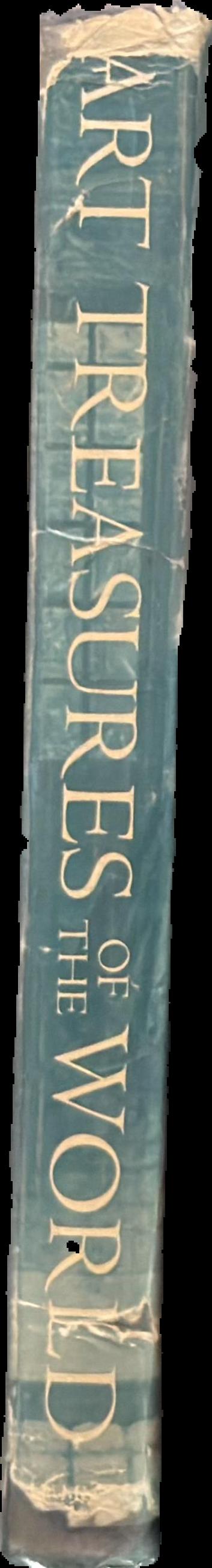 Art Treasures of the world; an illustrated history in colour, with short biographies of artists live spine