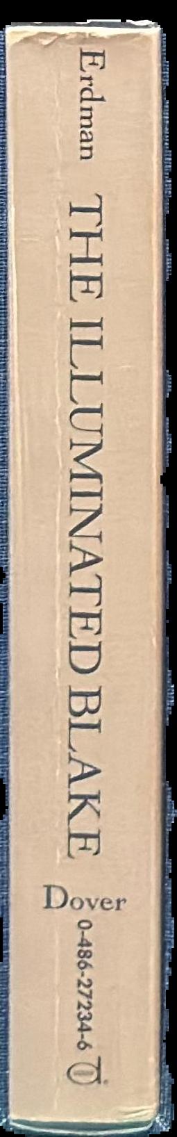 The illuminated Blake : William Blake's complete illuminated works / by David V. Erdman live spine