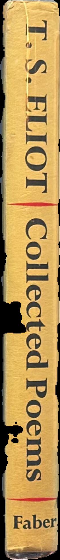 Collected poems : 1909-1962 live spine