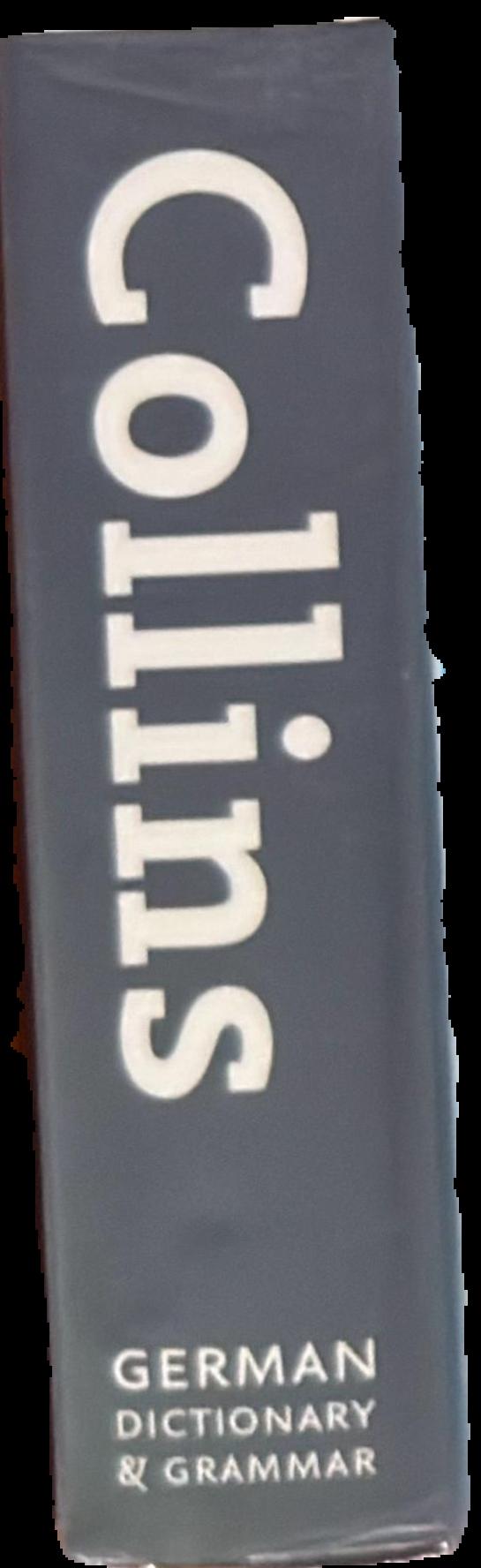 Collins German dictionary & grammar live spine