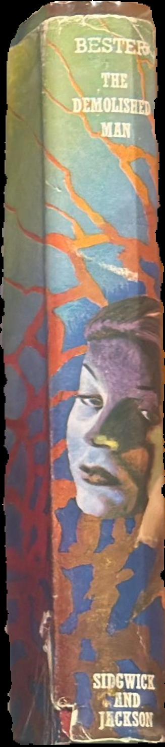 The demolished man / Alfred Bester live spine