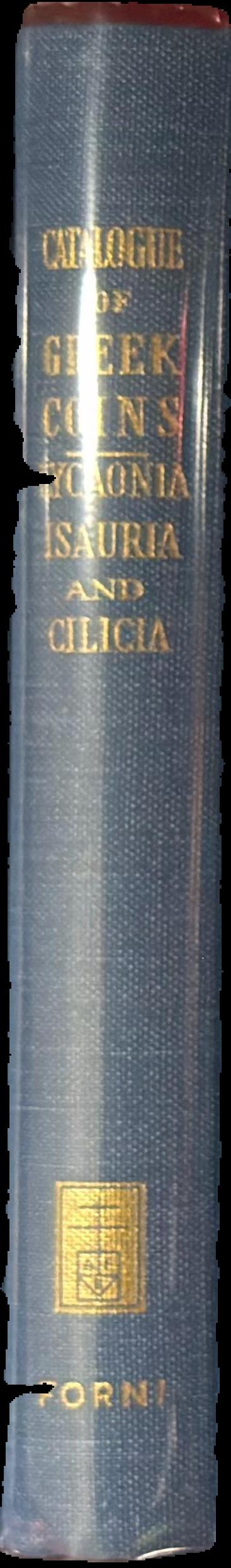 Catalogue of the Greek coins of Lycaonia, Isauria and Cilicia live spine