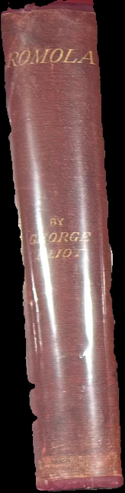 Romola / by George Eliot live spine