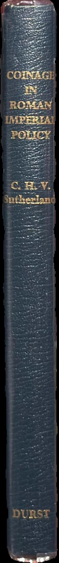 Coinage in Roman Imperial policy 31 BC-AD 68 live spine