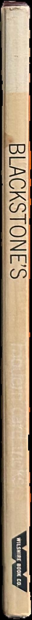 Blackstone's modern card tricks live spine