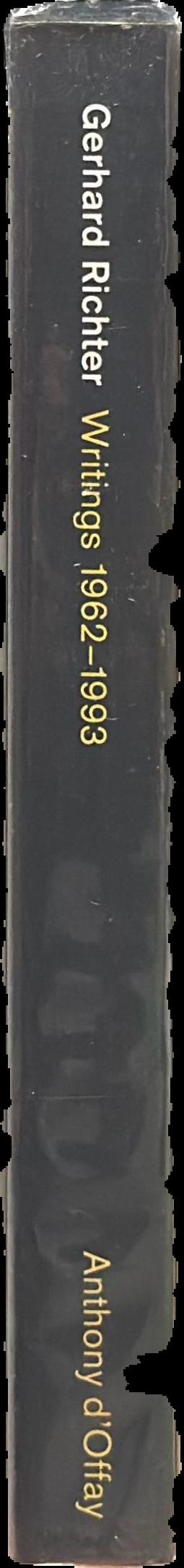 Gerhard Richter : the daily practice of painting : writings and interviews 1962-1993 live spine