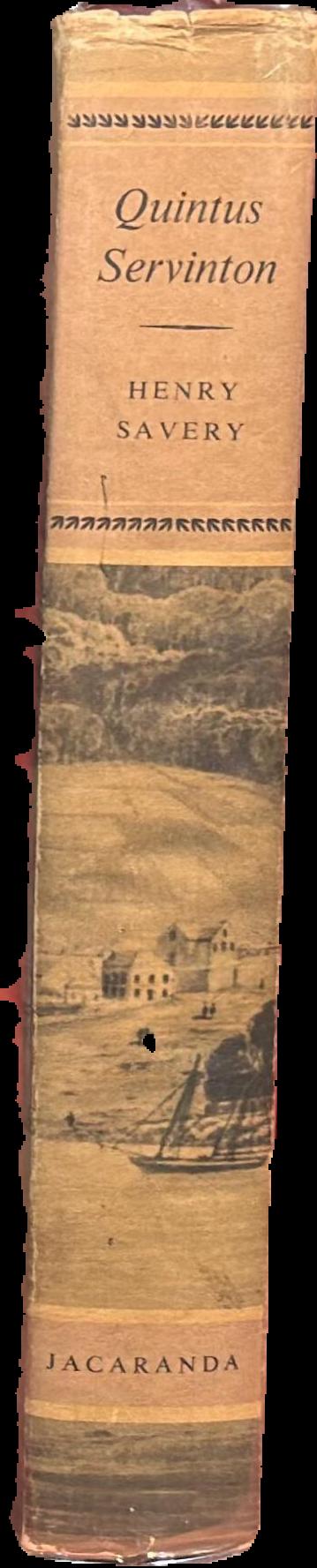 Quintus Servinton : a tale founded upon incidents of real occurrence live spine