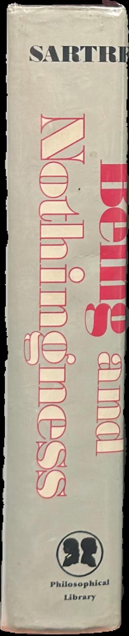 Being and nothingness : an essay on phenomenological ontology live spine