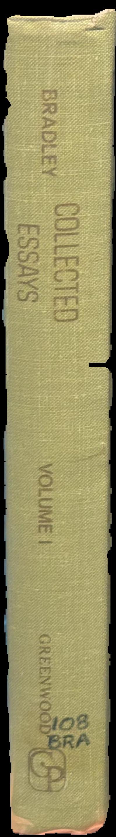 Collected essays live spine