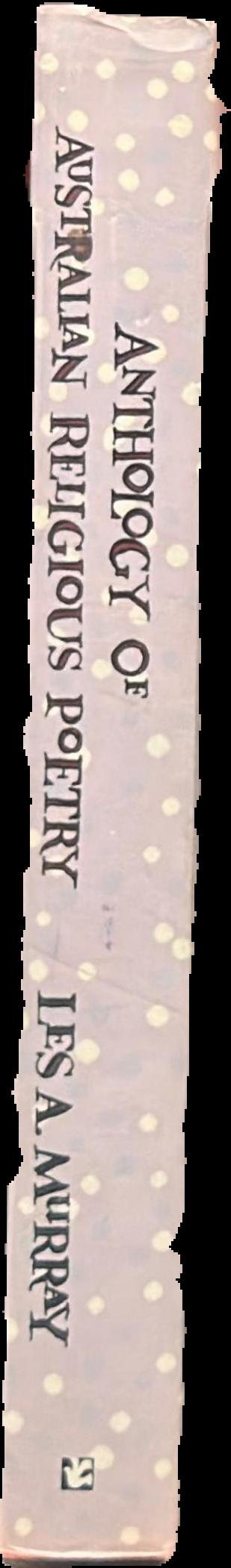 Anthology of Australian religious poetry live spine
