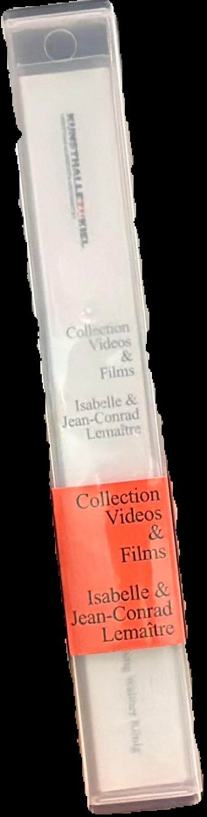 Collection videos and films : Isabelle and Jean-Conrad Lemaitre : a selection live spine