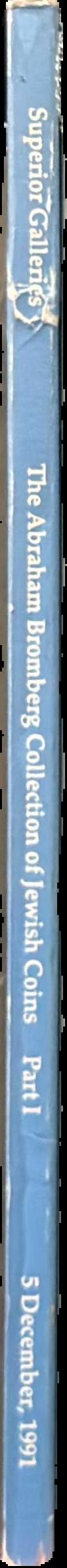 The Abraham Bromberg Collection of Jewish coins : part I live spine