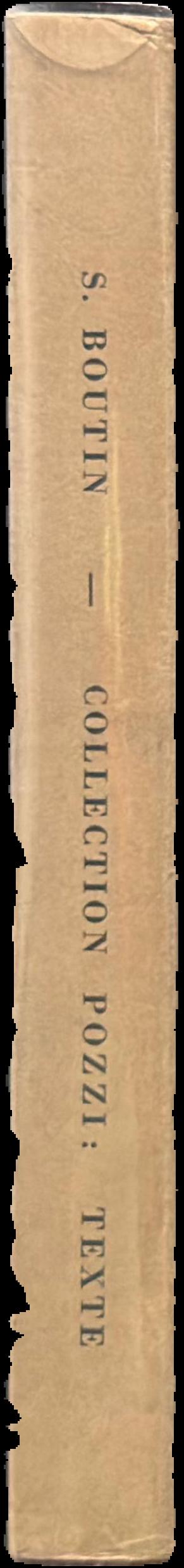 Catalogue des monnaies Grecques antiques de l'ancienne collection Pozzi : monnaies frappees en Europe : texte live spine