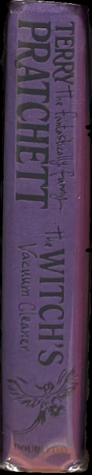 The Witch's vacuum cleaner and other stories / Terry Pratchett live spine