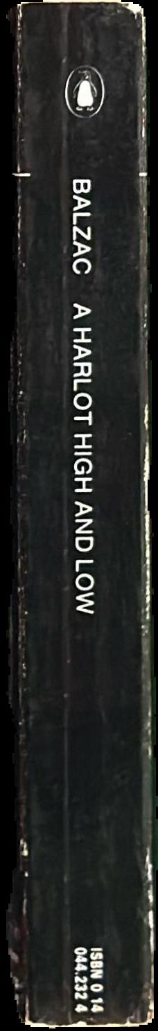 A harlot high and low = splendeurs et miseres des courtisanes live spine
