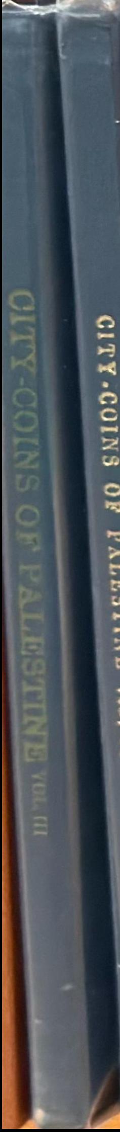 City-coins of Palestine : volume II : Caesarea, Diospolis, Dora, Eleutheropolis, Gaba, Gaza and Joppa live spine