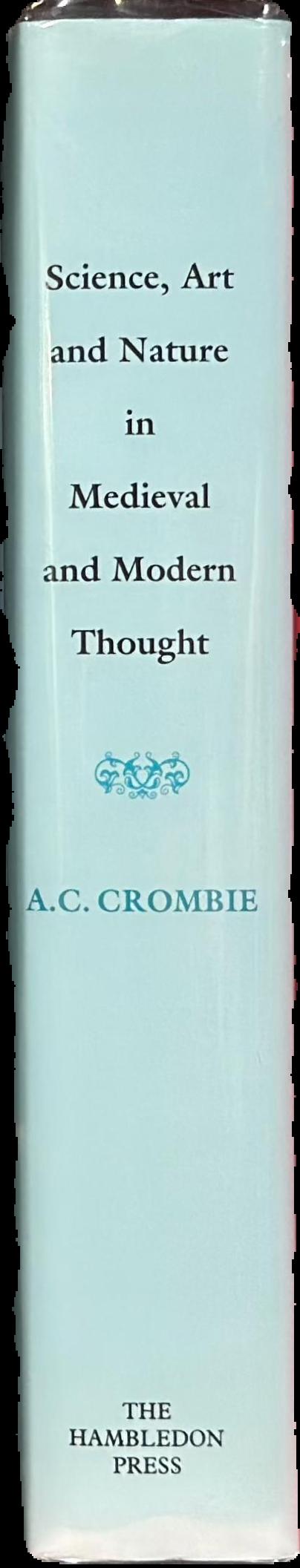 Science, art and nature in Medieval and modern thought live spine