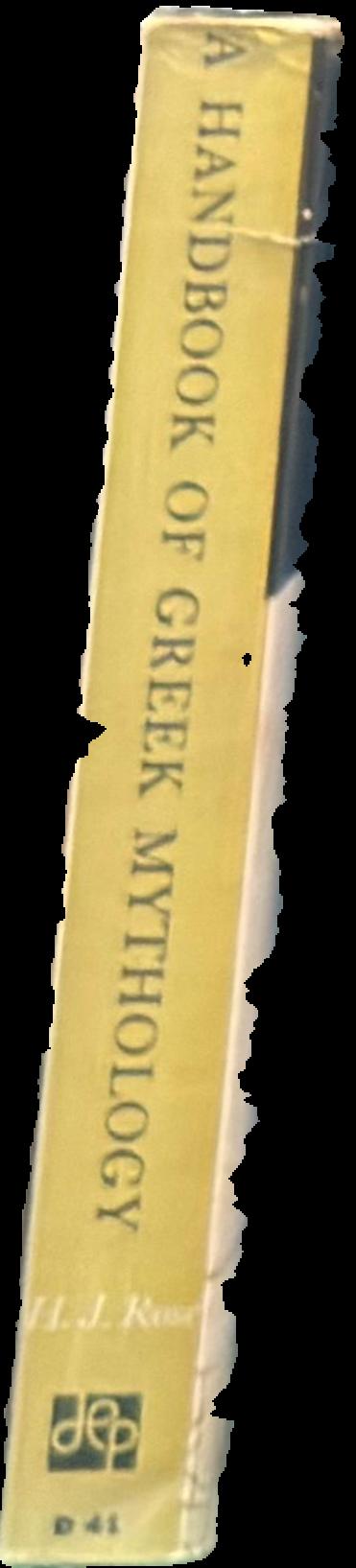 A handbook of Greek mythology : including its extension to Rome live spine