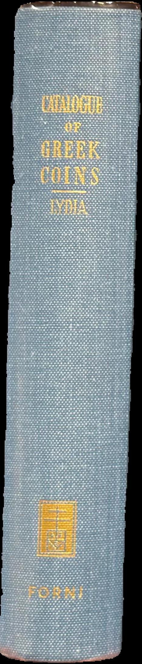 Catalogue of the Greek coins of Lydia live spine