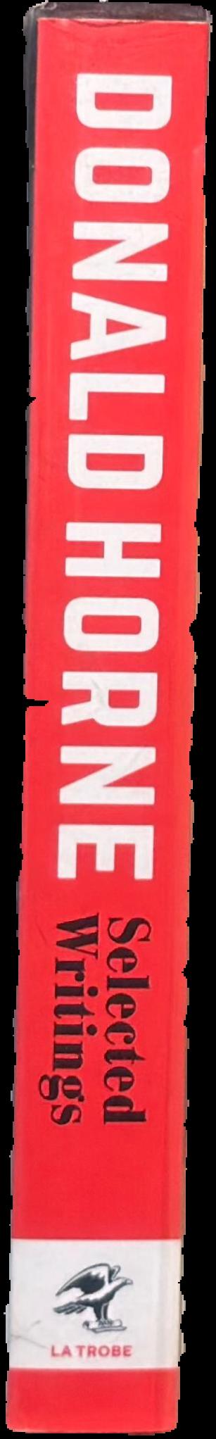 Donald Horne : selected writings live spine