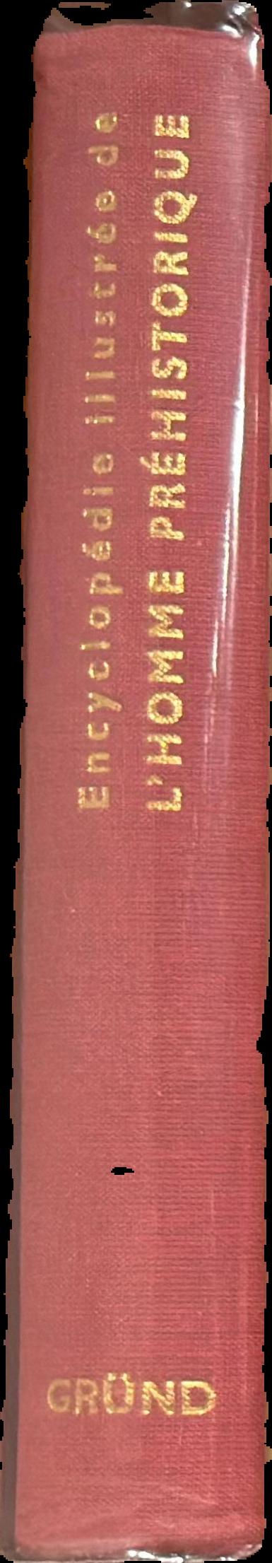 Encyclopédie illustrée de l’homme préhistorique live spine