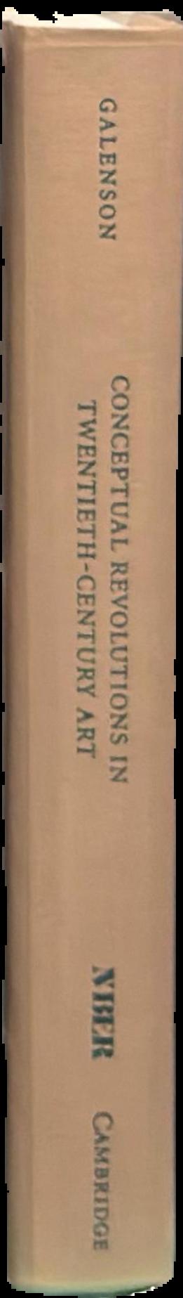 Conceptual revolutions in twentieth-century art live spine