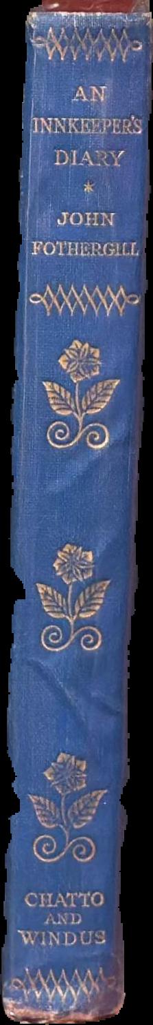 An innkeeper's diary live spine