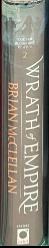 Wrath of empire : Gods of blood and power / Brian McClellan live spine