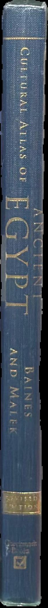 Cultural atlas of ancient Egypt live spine