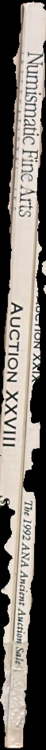 Auction XXIX : the 1992 ANA ancient auction sale, an offering of ancient Greek & Roman coins, August 13, 1992 / Numismatic Fine Arts live spine