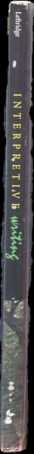 Interpretive writing live spine