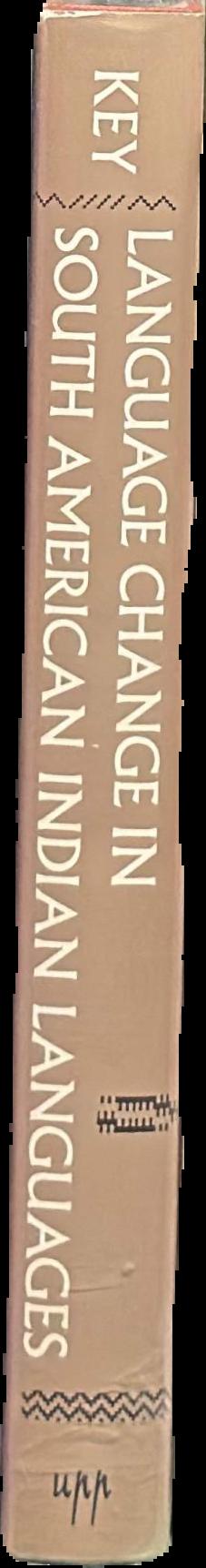 Language change in South American Indian languages live spine