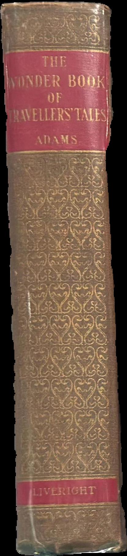 The wonder book of travellers' tales live spine