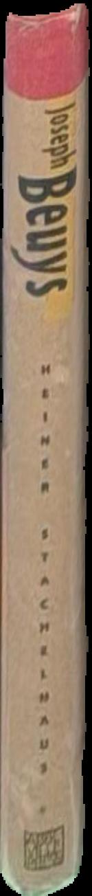 Joseph Beuys live spine