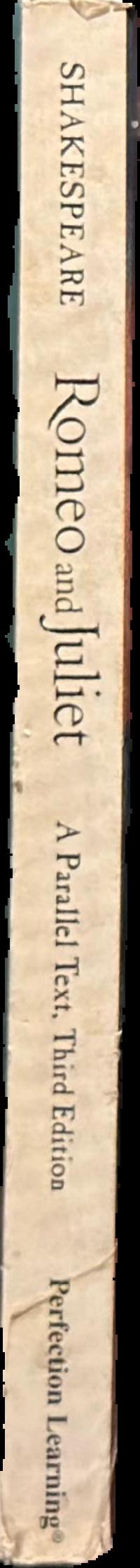 Romeo and Juliet live spine