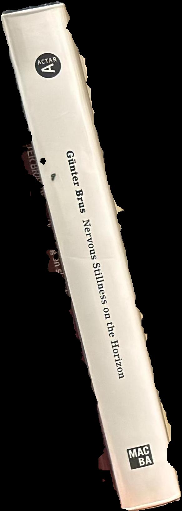Gunter Brus : nervous stillness on the horizon live spine