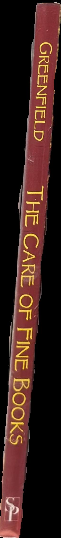 The care of fine books live spine