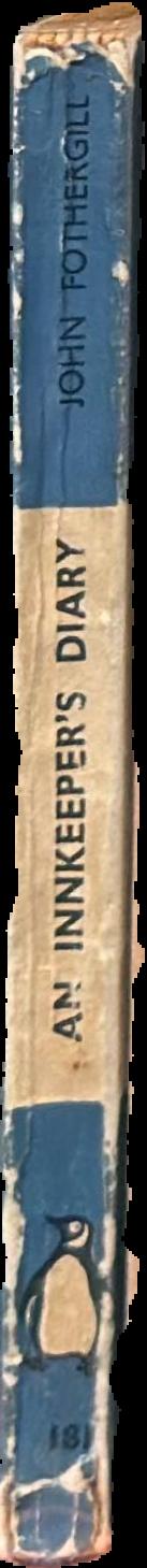 An innkeeper's diary live spine