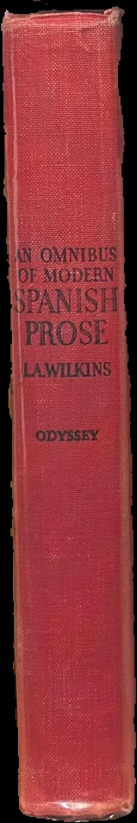 An omnibus of modern Spanish prose live spine